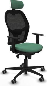 Sedia da ufficio con poggiatesta Jorquera Piqueras y Crespo 1D036G2 Verde smeraldo