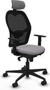 Sedia da ufficio con poggiatesta Jorquera Piqueras y Crespo 1D036N2 Grigio