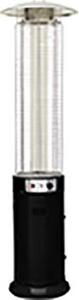 Domus Stufa a Gas per Bombola GPL da Esterno Fungo Riscaldante Potenza 5/11 kW 180 cm colore Nero - 12653