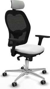 Sedia da ufficio con poggiatesta Piqueras y Crespo 3D086G2 Bianco