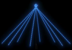 Luci per Albero di Natale Interni Esterni 576 LED Blu 3,6 m