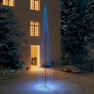 Albero di Natale a Cono con 752 LED Blu 160x500 cm