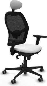 Sedia da ufficio con poggiatesta Piqueras y Crespo 3D036G1 Bianco