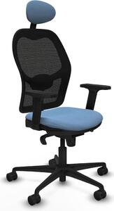 Sedia da ufficio con poggiatesta Jorquera Piqueras y Crespo 2D036N1 Blu cielo