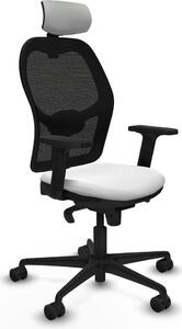 Sedia da ufficio con poggiatesta Piqueras y Crespo 2D036N2 Bianco