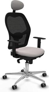 Sedia da ufficio con poggiatesta Jorquera Piqueras y Crespo 1D086G1 Bianco
