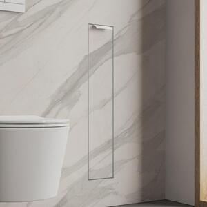 Modulo WC a incasso Kronenbach Cube Design, dimensioni 15,4 x 80,3 cm, apertura porta a destra