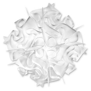Plafoniera Slamp, VELI M, dimmerabile, Bianco, Soggiorno, Plastica, Design