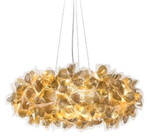 Lampada a sospensione Slamp, Clizia Mama Non Mama, dimmerabile, Dorato / Ottone, Soggiorno, Plastica, Design