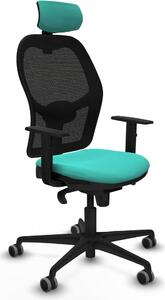 Sedia da ufficio con poggiatesta Jorquera Piqueras y Crespo 1D036G2 turchese