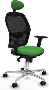 Sedia da ufficio con poggiatesta Jorquera Piqueras y Crespo 2D086N1 verde