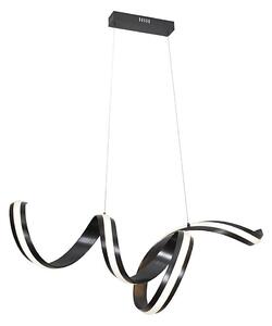 Lampadario LED a sospensione con cavo AREZIA LED/42W/230V, nero