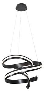 Lampadario a sospensione su cavo AREZIA LED/62W/230V, nero