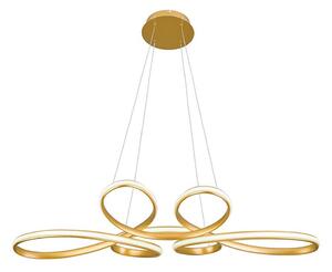 Lampadario LED a sospensione su cavo JILL LED/53W/230V oro