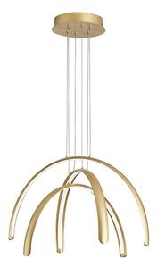 Lampadario LED a cavo MEGAN LED/41W/230V dorato