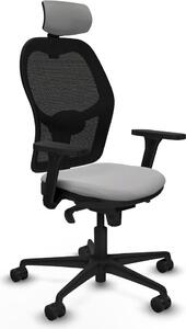 Sedia da ufficio con poggiatesta Jorquera Piqueras y Crespo 3D036N2 Grigio chiaro