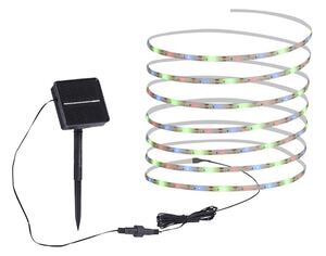 JUST LIGHT. 19971-18 - Striscia LED RGB solare TEANIA LED//3,7V 5 m 1200 mAh IP44