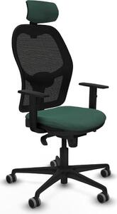 Sedia da ufficio con poggiatesta Jorquera Piqueras y Crespo 1D036G2 verde
