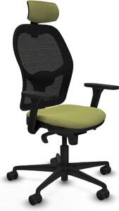 Sedia da ufficio con poggiatesta Jorquera Piqueras y Crespo 3D036N2 verde