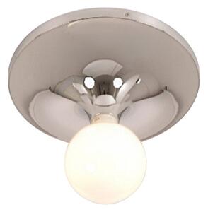 Applique moderno illuminando etna cr nr bn e27 led metallo - Illuminando