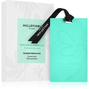 Millefiori Milano Laundry Patchouli Smeraldo carta profumata 3 pz