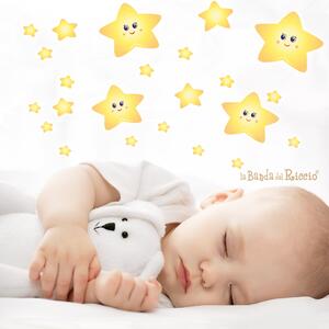Tutte le decorazioni murali Stelle Fluorescenti, adesivi murali fluo - Adesivi Murali per Bambini