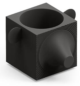 Contenitore Multifunzione FERA CAPO TRAY, L'ORSO di Design Dimensioni 33,2x27,7x h 21,3 cm vaso, a portaoggetti o a elemento decorativo colore Onice
