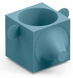Contenitore Multifunzione FERA CAPO TRAY, L'ORSO di Design Dimensioni 33,2x27,7x h 21,3 cm vaso, a portaoggetti o a elemento decorativo colore Zaffiro