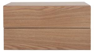 Contenitore design legno 2 cassetti MAX