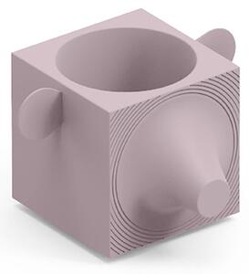 Contenitore Multifunzione FERA CAPO TRAY, L'ORSO di Design Dimensioni 33,2x27,7x h 21,3 cm vaso, a portaoggetti o a elemento decorativo colore Quarzo