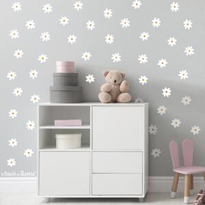 Pattern Margherite Adesivi Murali - Adesivi Murali per Bambini