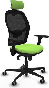 Sedia da ufficio con poggiatesta Jorquera Piqueras y Crespo 3D036G2 Colore Pistacchio