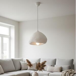 Brilagi - Lampada a sospensione su cavo WABI SABI 1xE27/40W/230V diam. 32 cm bianca