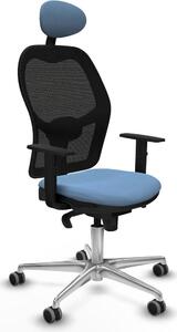 Sedia da ufficio Piqueras y Crespo 1D086G1 Blu cielo