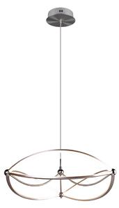 Lampada a sospensione a LED CHARIVARI argento Trio 321210107