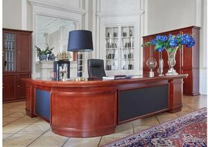 Scrivania angolare classica 280 cm PRESTIGE B810