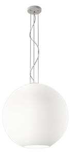 Lampadario vetro soffiato perenz ufo 8548 b 50 e27 led bianco satinato - Perenz