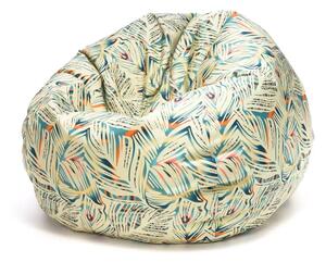 Pouf poltrona a sacco da esterno sakwa per relax outdoor