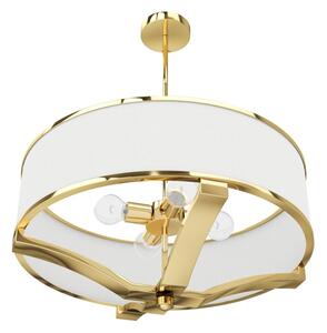 Open Design OR84825 - Lampadario a stelo GERDO 4xE27/12W/230V oro/bianco
