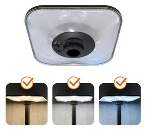 Lampione stradale solare a LED con sensore SOLSUMI LED/25W/3,2V IP54 24000 mAh + telecomando