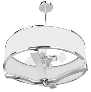 Open Design OR84801 - Lampadario a stelo GERDO 4xE27/12W/230V cromo lucido/bianco