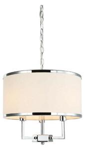 Open Design OR80209 - Lampadario a catena CASA 3xE14/12W/230V crema/cromo lucido