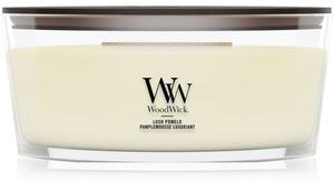 Woodwick Lush Pomelo candela profumata con stoppino in legno 453.6 g