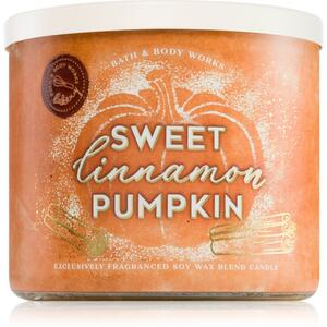 Bath & Body Works Sweet Cinnamon Pumpkin candela profumata 411 g