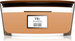 Woodwick Gilded Sands candela profumata con stoppino in legno (hearthwick) 453 g