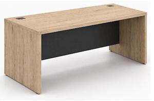 Scrivania direzionale ARTEXPORT RAW gamba legno 180x90x74H cm rovere c
