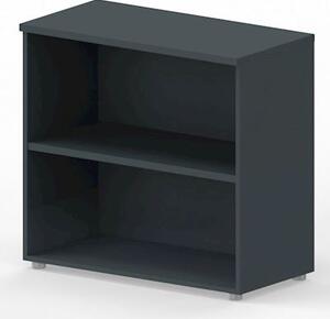 Libreria bassa a giorno ARTEXPORT RAW 90x46x85H cm colore antracite