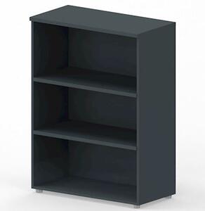 Libreria media a giorno ARTEXPORT RAW 90x46x123H cm colore antracite