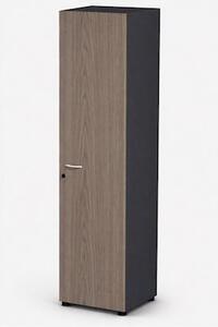 Libreria alta c/ante battenti ARTEXPORT RAW 45x46x200H cm struttura an