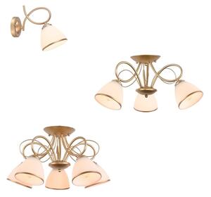 Brilagi - Lampada da parete FRED 1xE27/60W/230V dorata